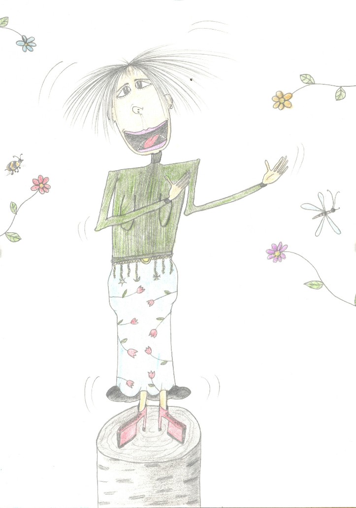 singing for flowers